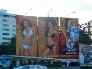 Beer advertisement