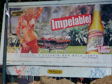 Beer advertisement
