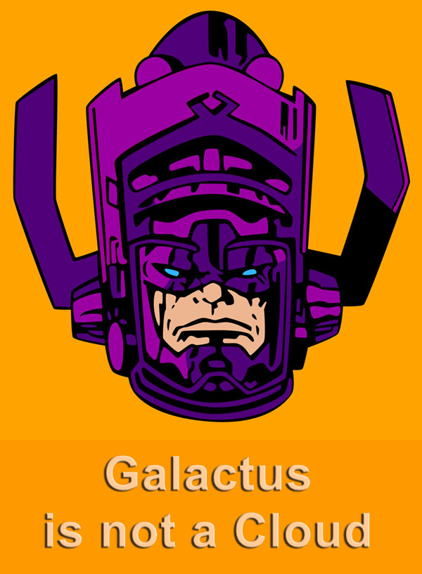 The real Galactus (not a cloud)